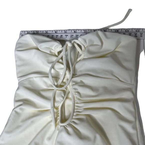 Johanna Ortiz Cream One Piece Bodysuit - Picture 7 of 7